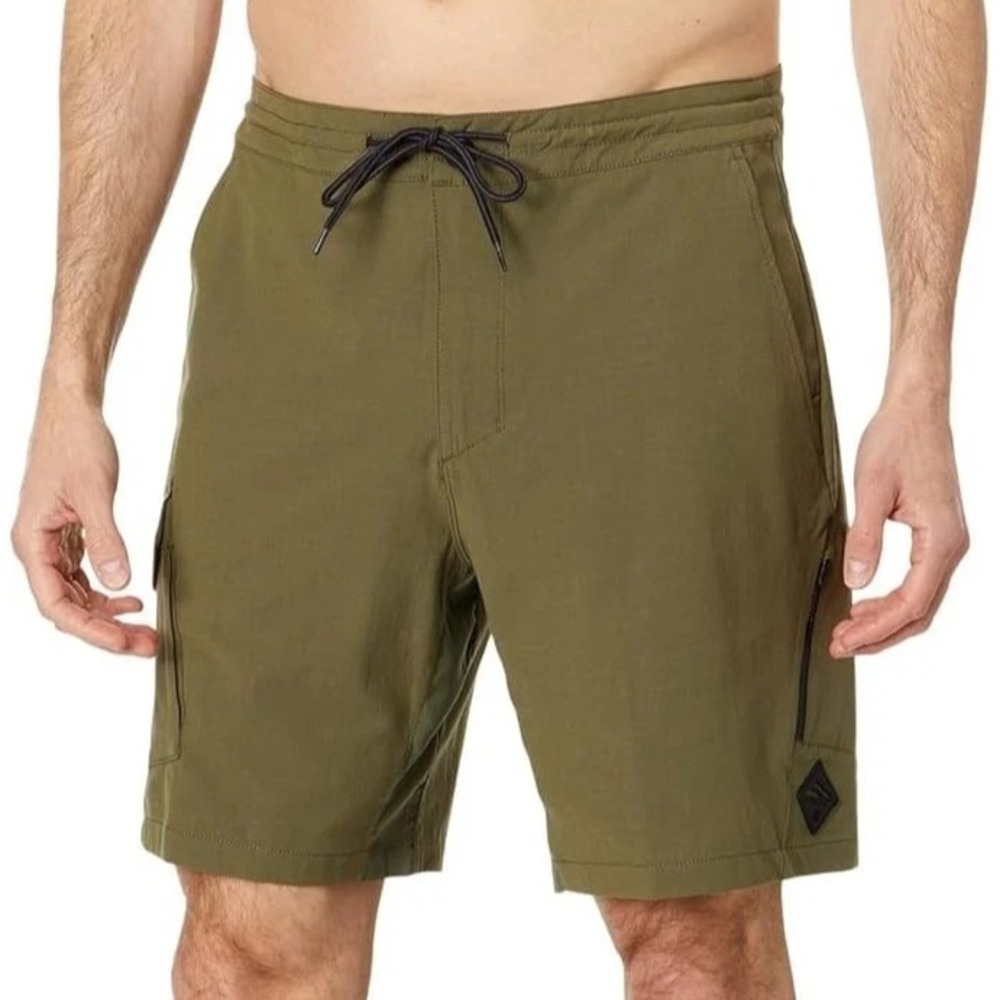 Hurley H2O-Dri Nomad Cargo Short Men's 30 Olive NWT